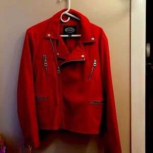 Women red jacket size 20 XXL